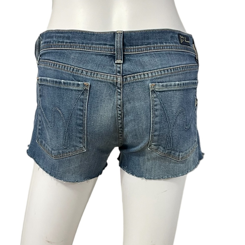 Citizens of Humanity Cut Off Jean Shorts - Picture 2 of 9